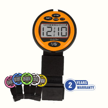 Race Stopwatch Timer Orange Color