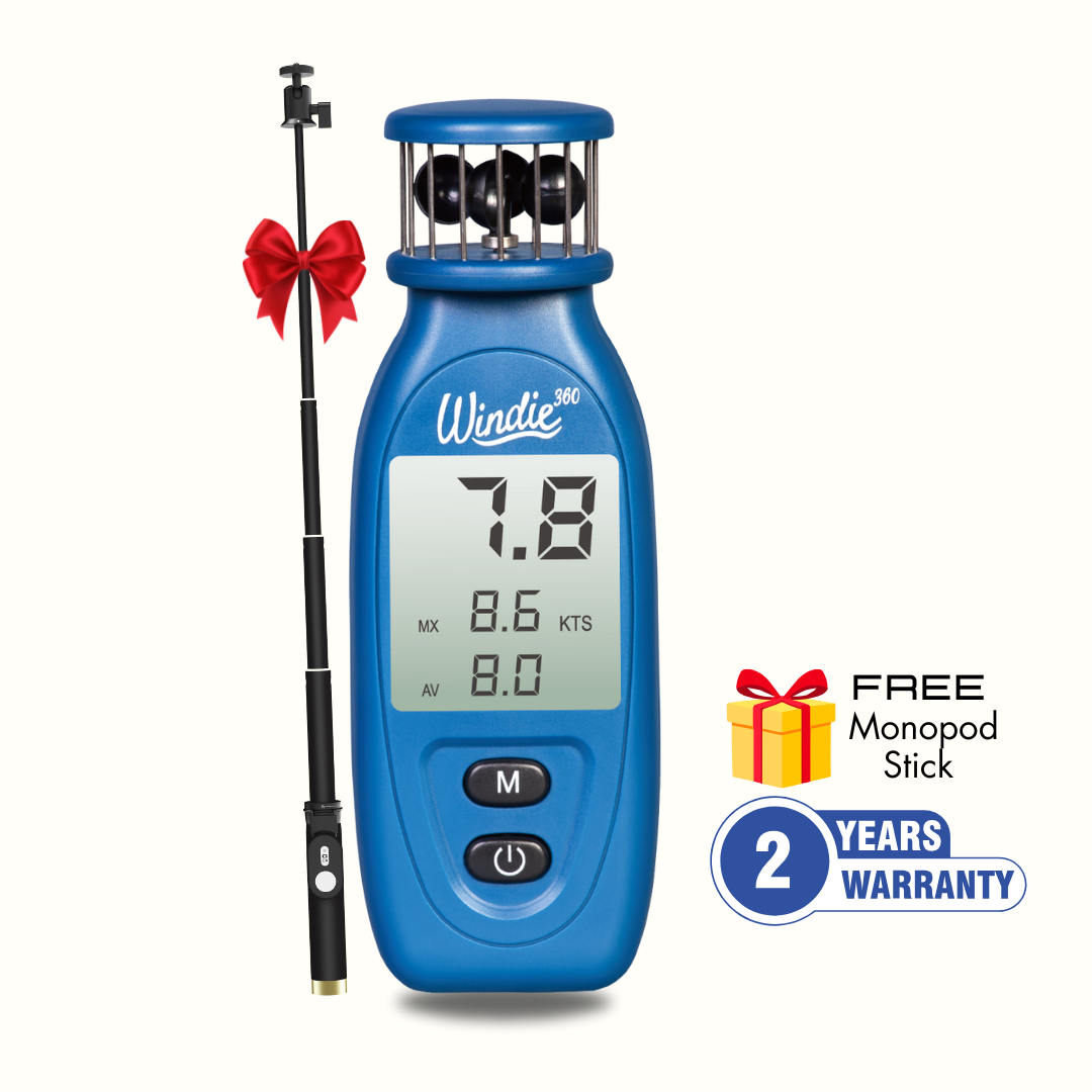 Wind Measuring Tool - Anemometer Pro 360 / windie – windie.pro