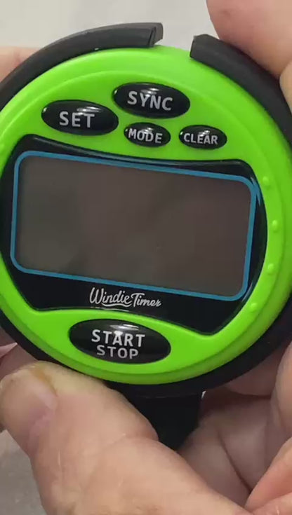 Windie Race Timer – Official Sailing Countdown Watch (Green)