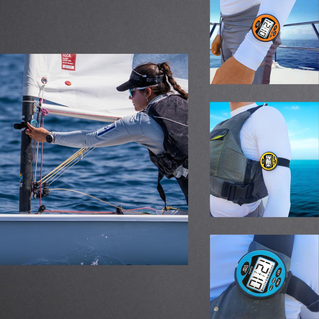 Windie Race Timer – Official Sailing Countdown Watch (Green)